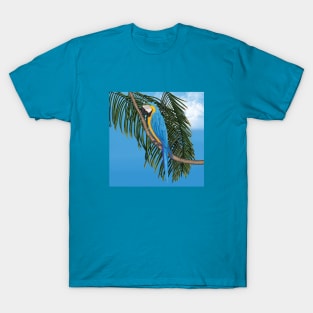 Macaw in tropical country T-Shirt